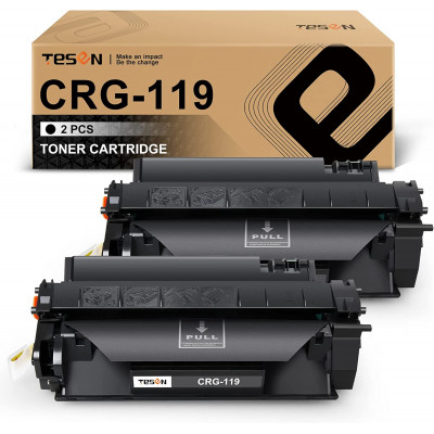 TESEN Compatible Toner Cartridge Replacement for Canon 119 CRG-119 3479B001AA Toner Black 2PK